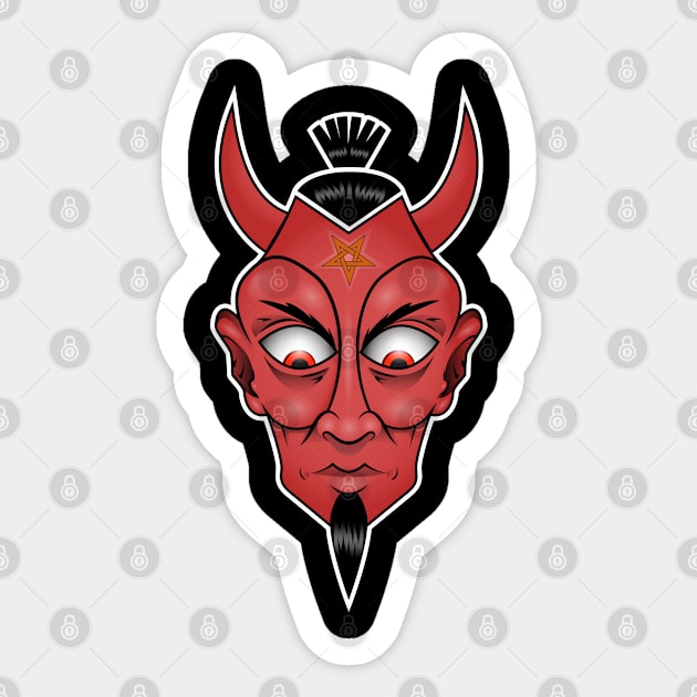 Devil Sticker by SFPater